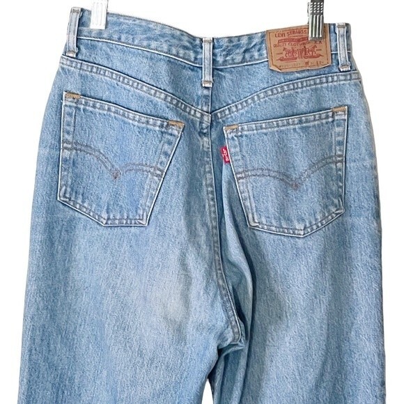 Levis W626-0217 Jeans Vintage Size 31 Made In Japan Denim Medium Wash Rigid - Picture 6 of 12